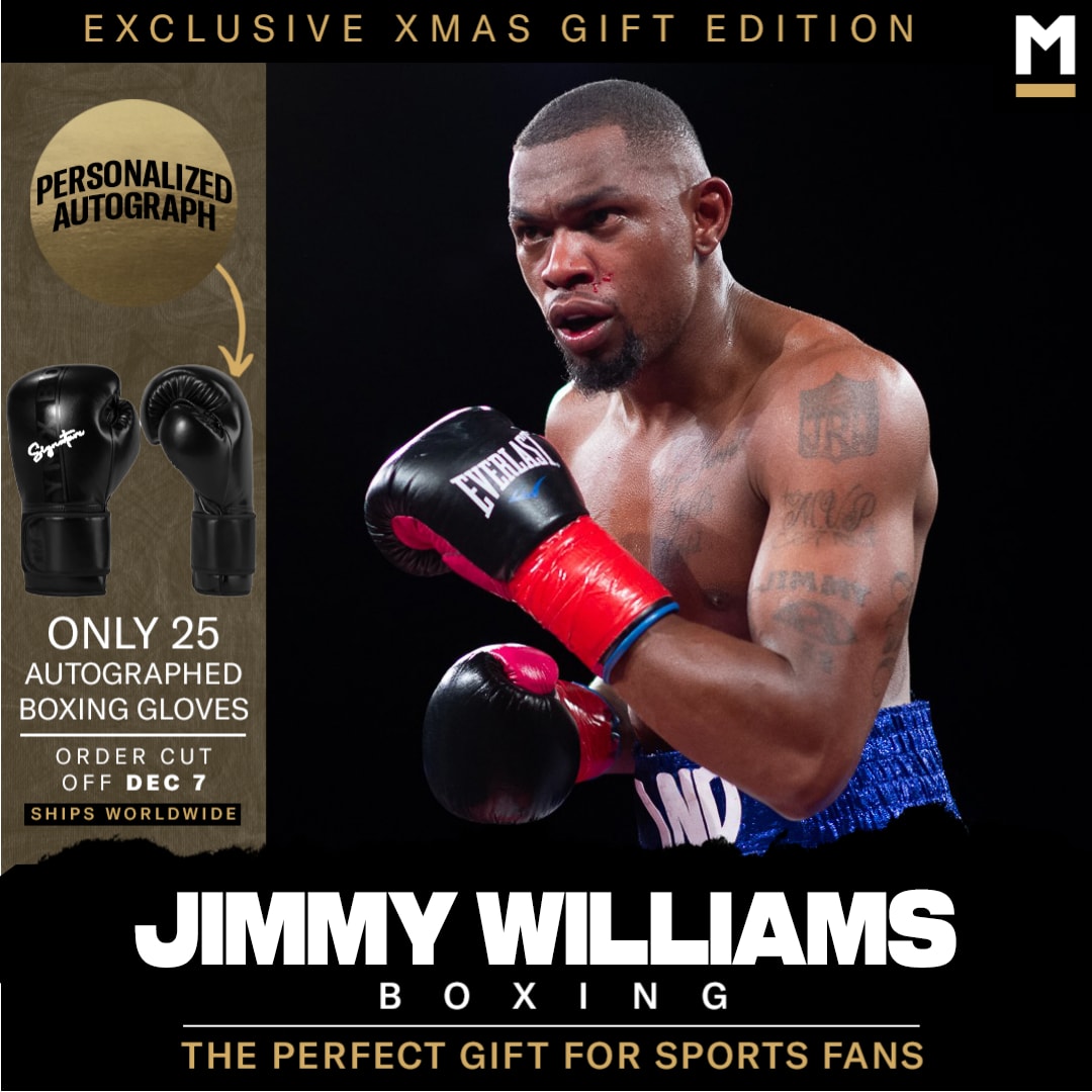 Jimmy Williams Autographed Boxing Gloves