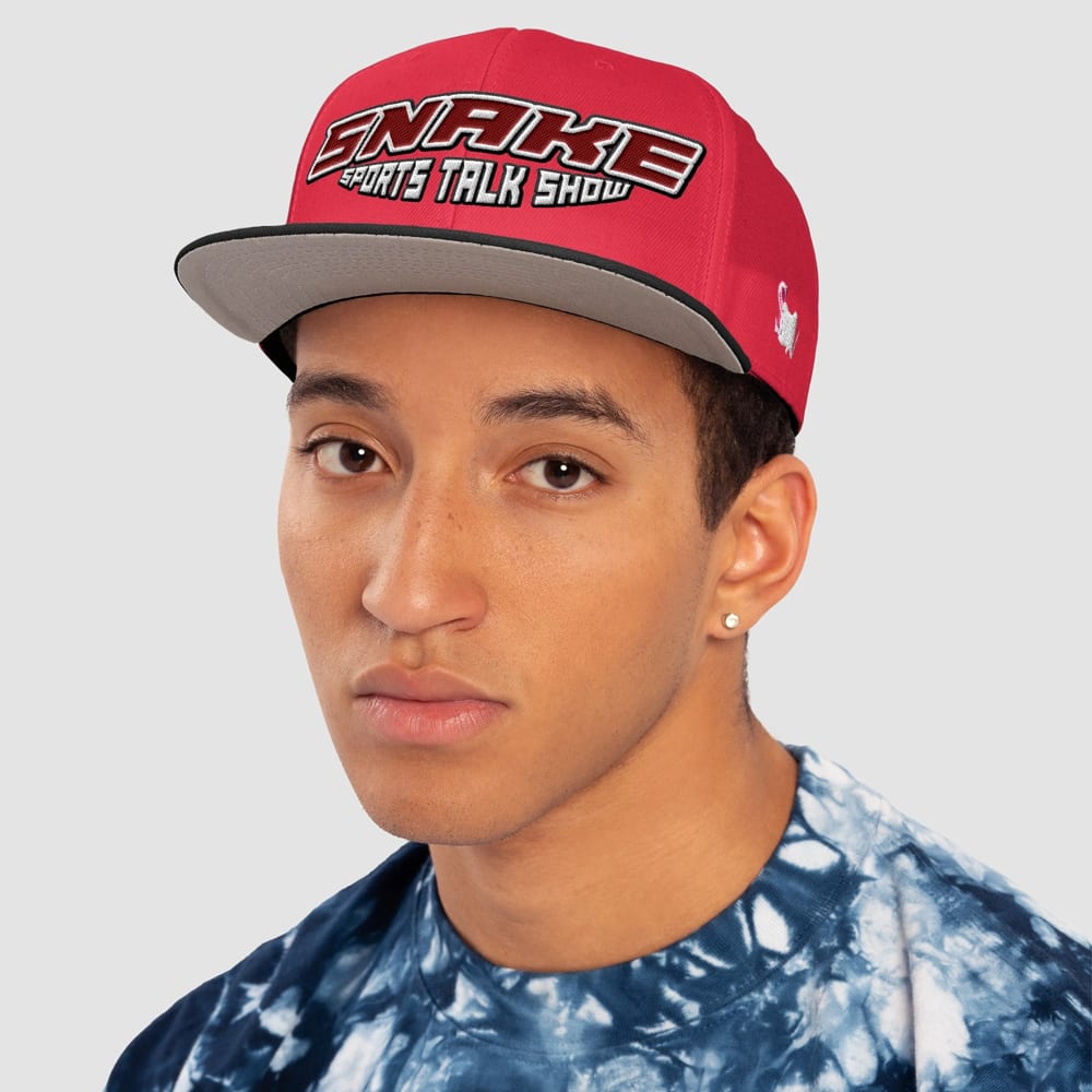 Snake Sports Talk Show - Multicolor Snapback Hat