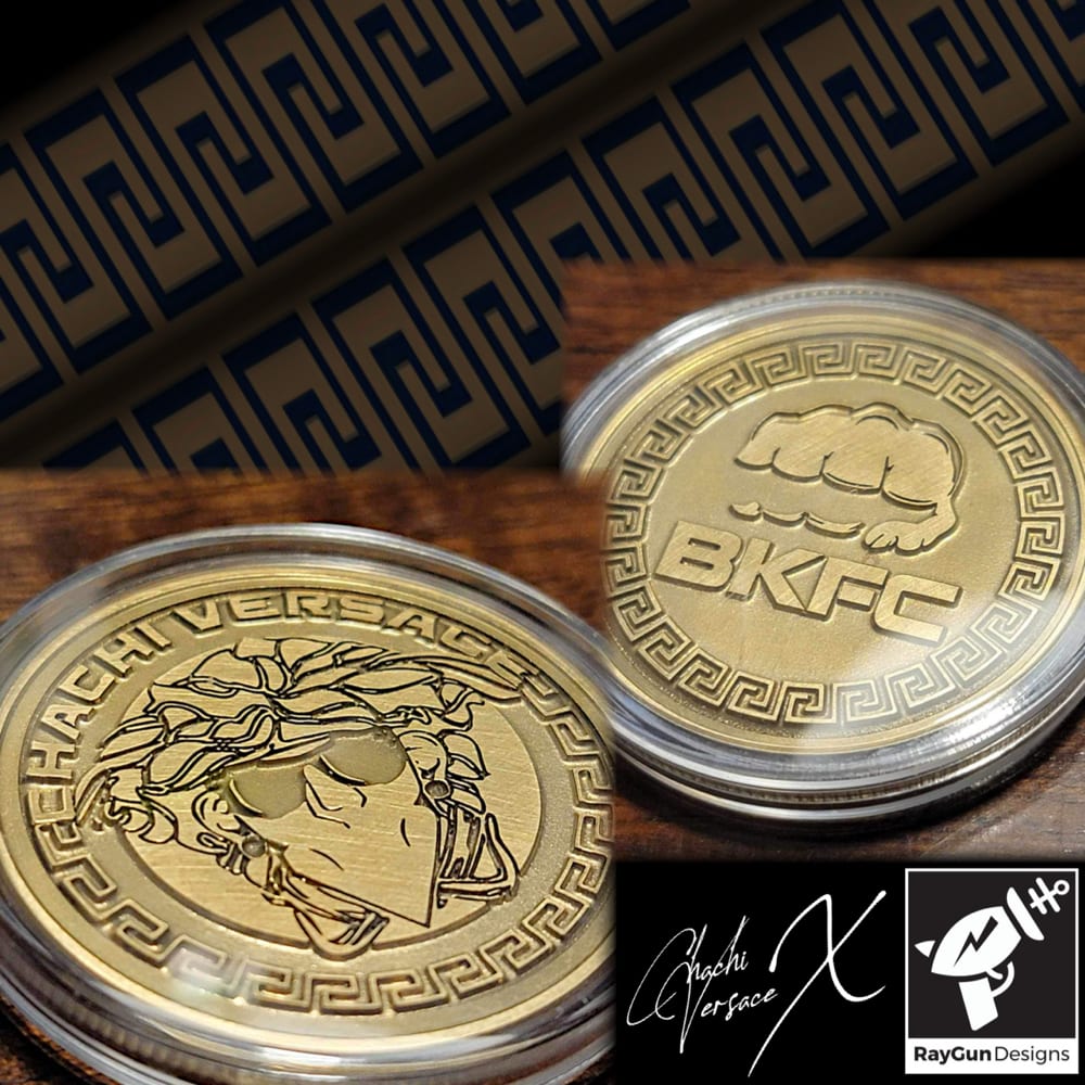 Chachi Versace challenge coin 