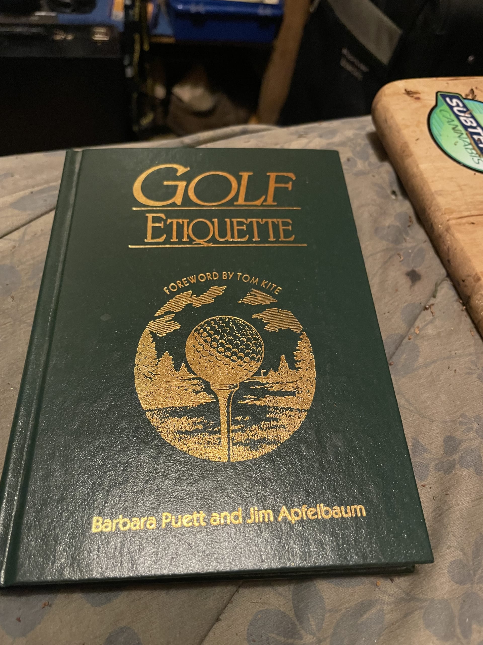 Vintage Golf Book