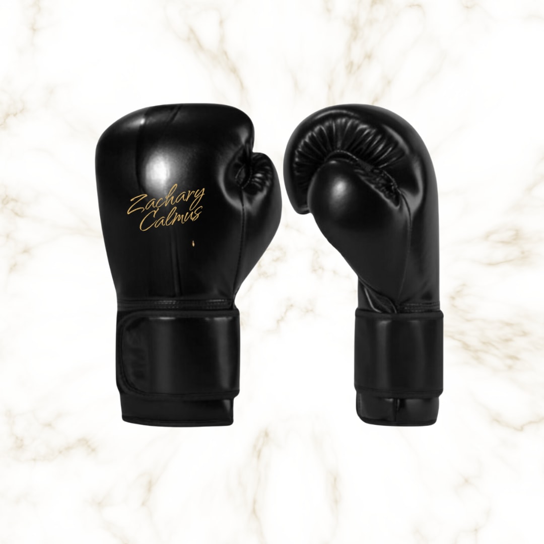 Zachary Calmus Autographed Boxing Gloves
