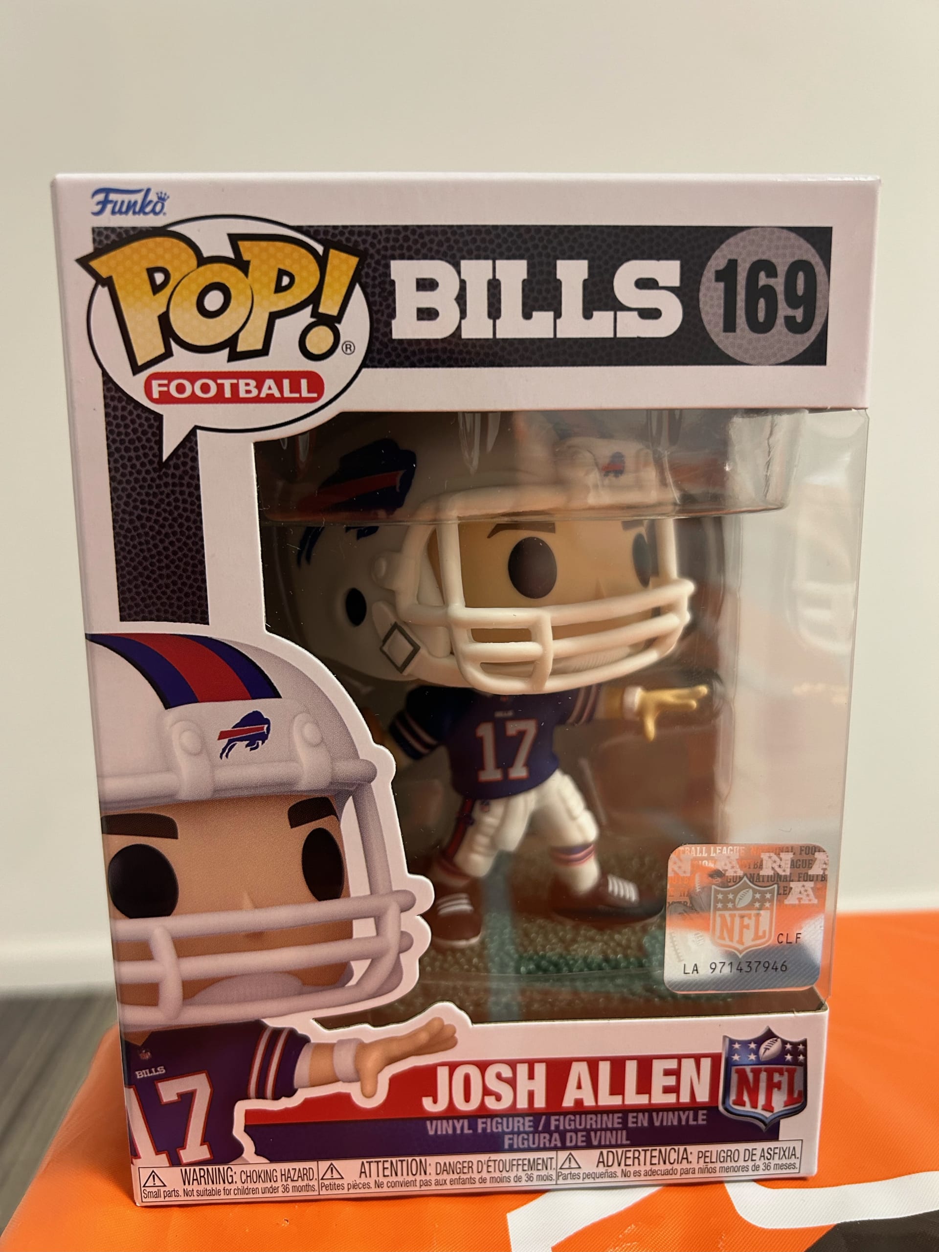 Buffalo Bills Josh Allen (Blue Jersey) Funko Pop 