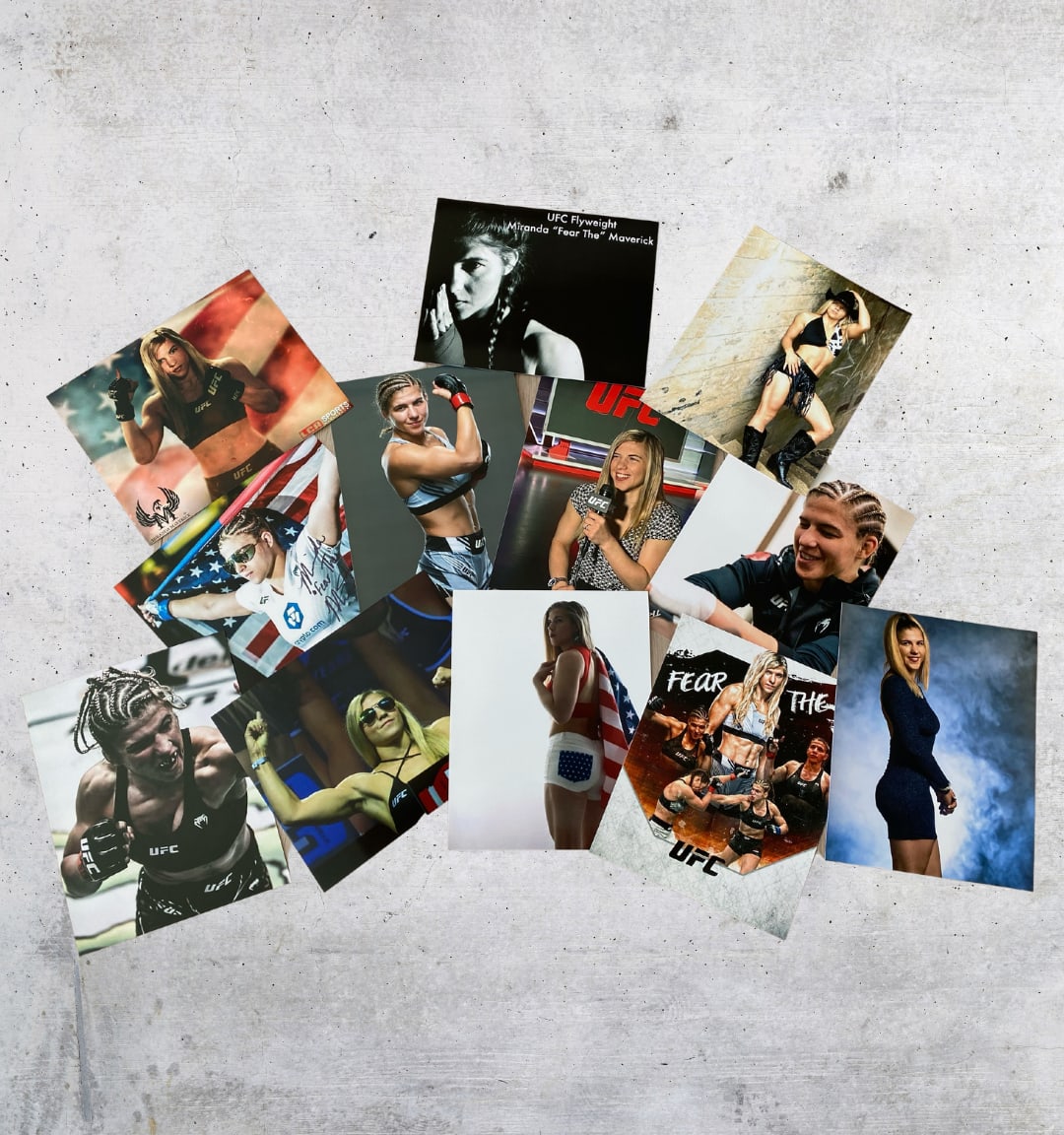 Miranda Maverick Signed Photos.