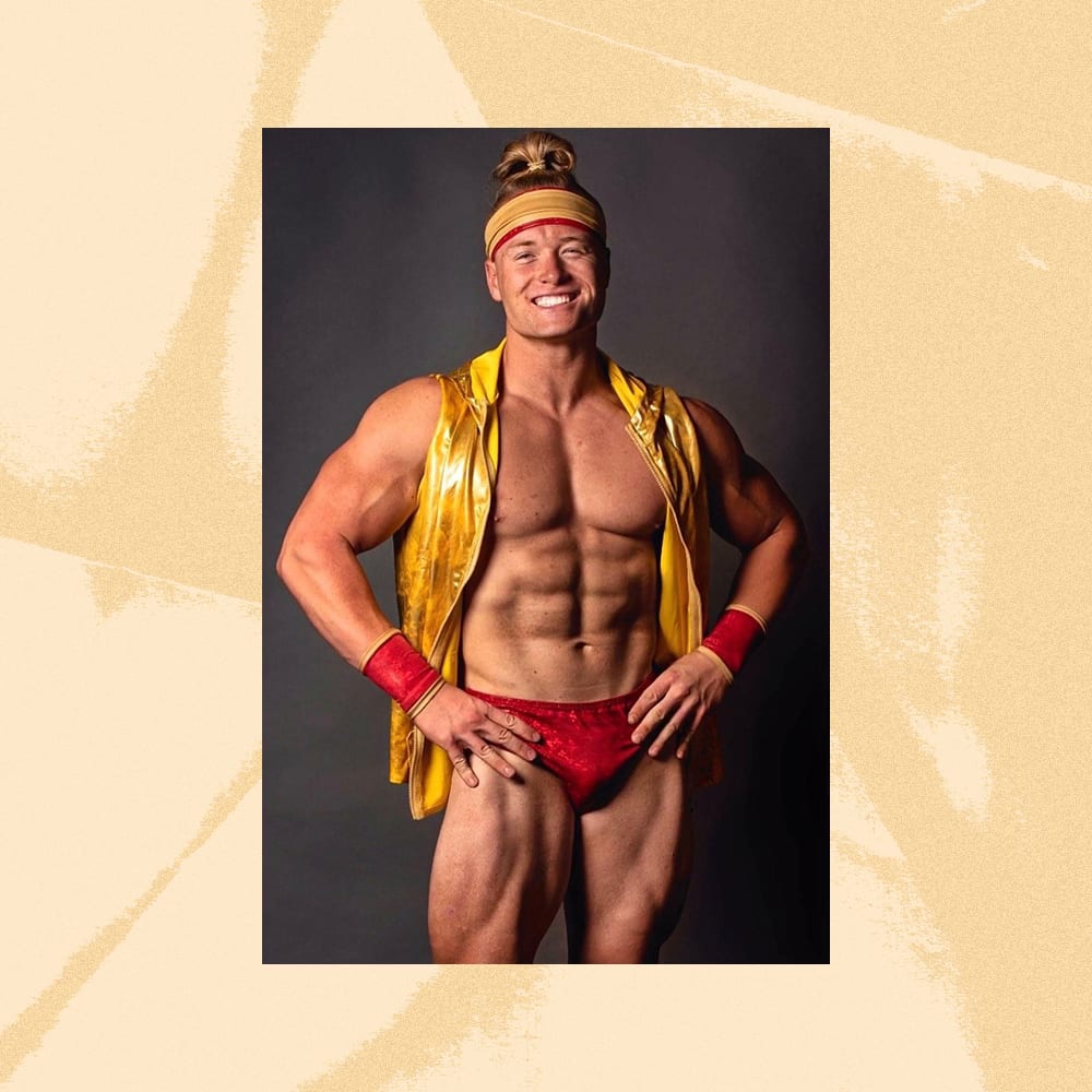 Andreas "The Golden Boy" Ziegler Autographed Poster