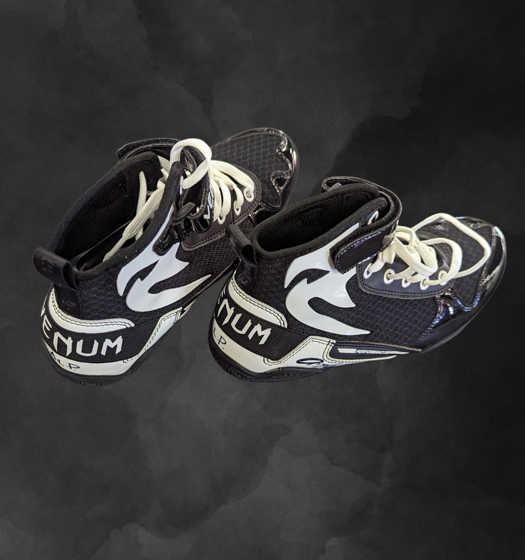 Angela Lee Authentic Worn Venum Shoes
