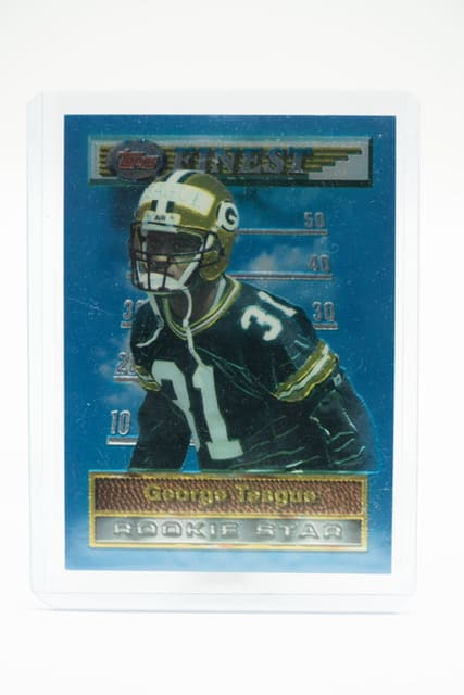George Teague "Rookie Star" Signed Player Card
