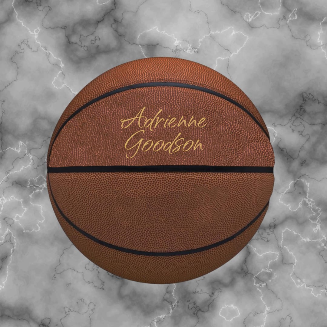 Adrienne "Goody" Goodson Autographed Basketball