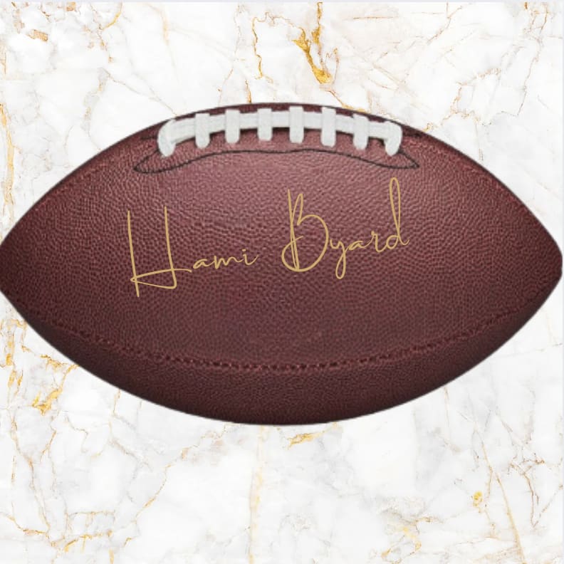 Hami Byard Autographed Football