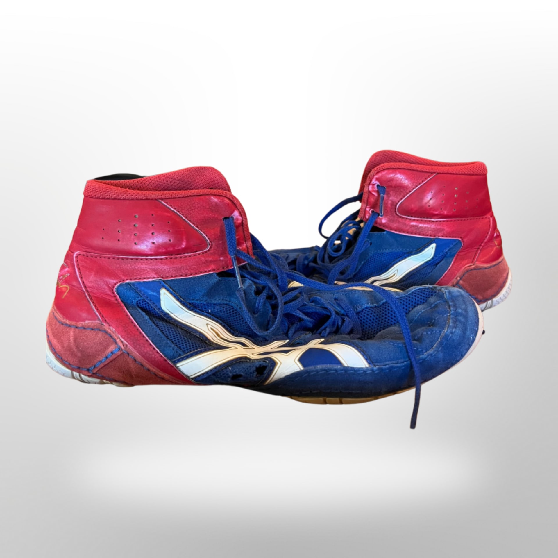 Henry Cejudo Championship Worn Signed Wrestling Shoes