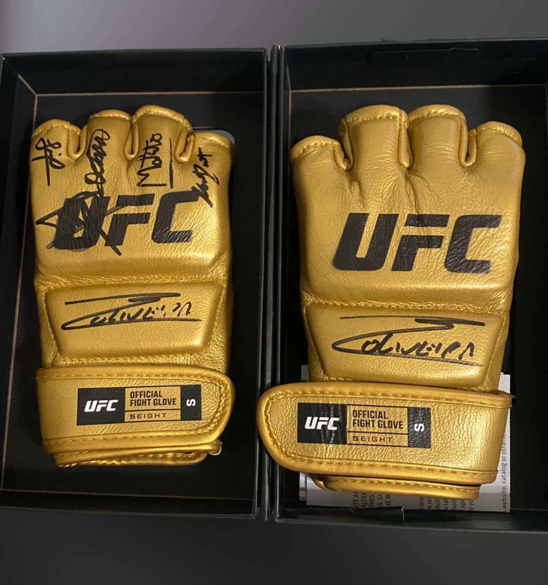 Signed UFC Glove – Paulo Henrique’s Contender Series Journey