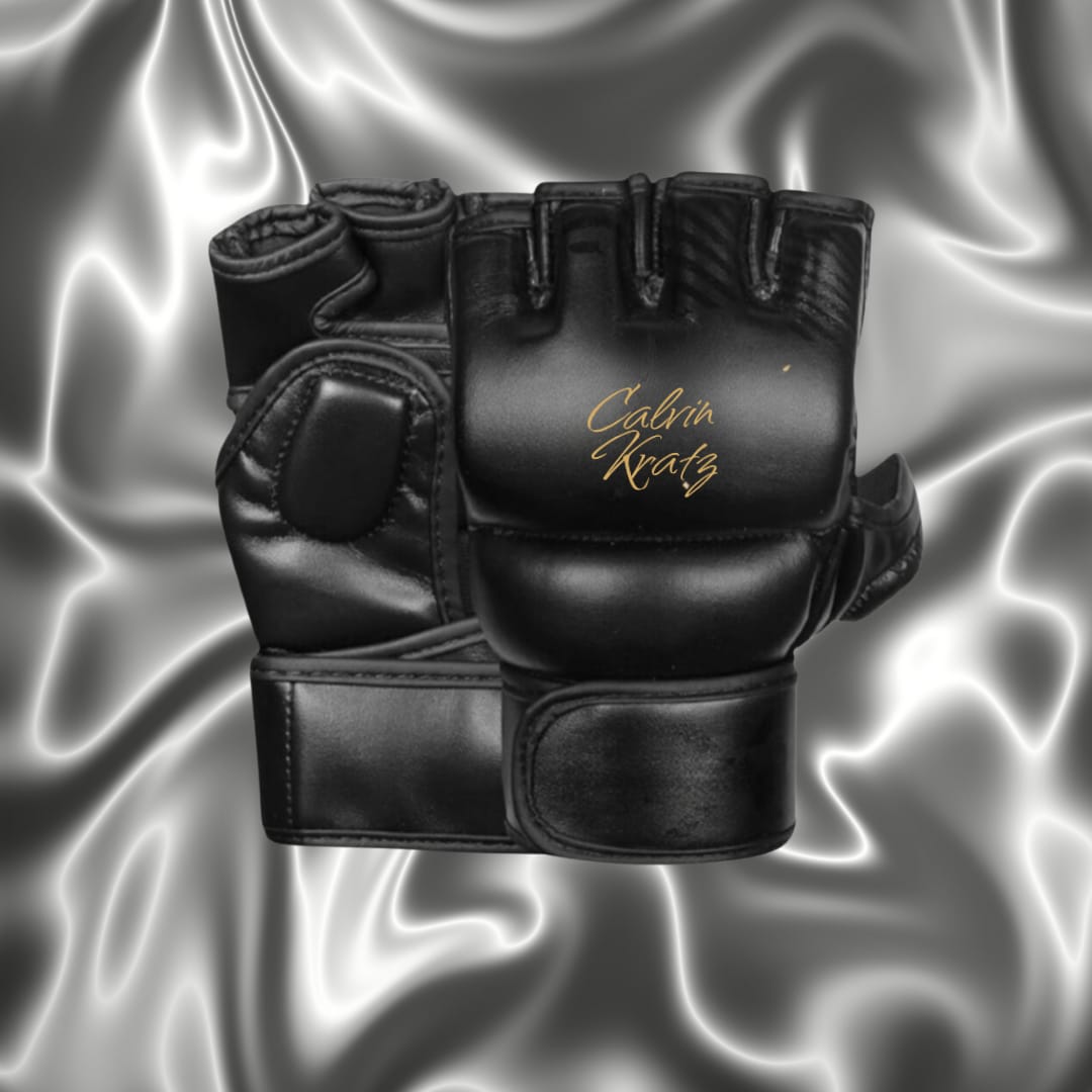 Calvin Kratz Autographed MMA Gloves