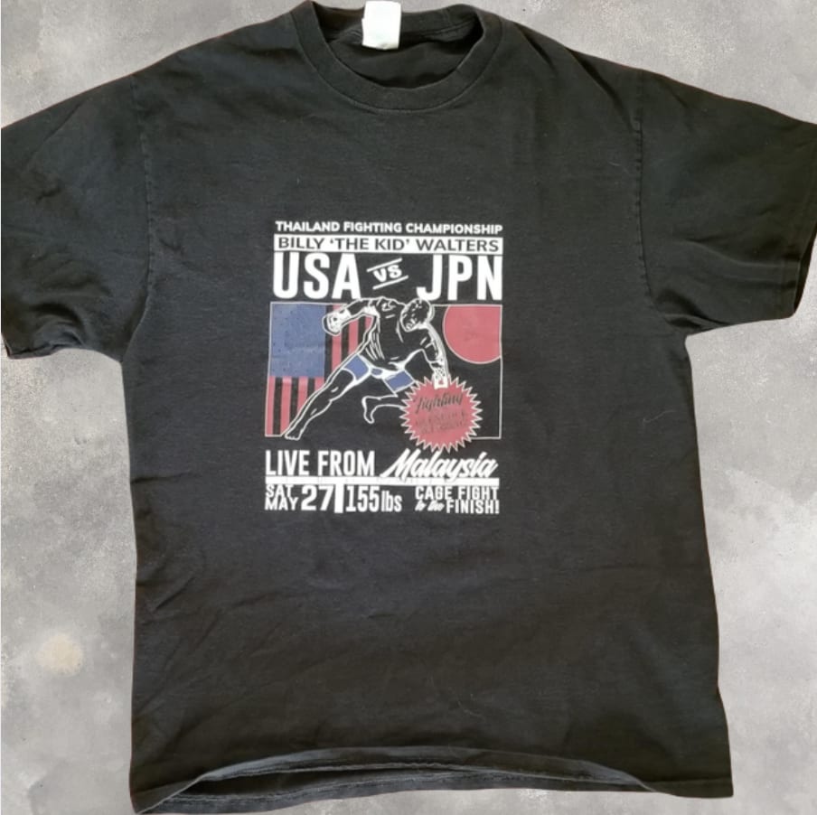 Billy Walters Exclusive USA vs Japan Fight Shirt