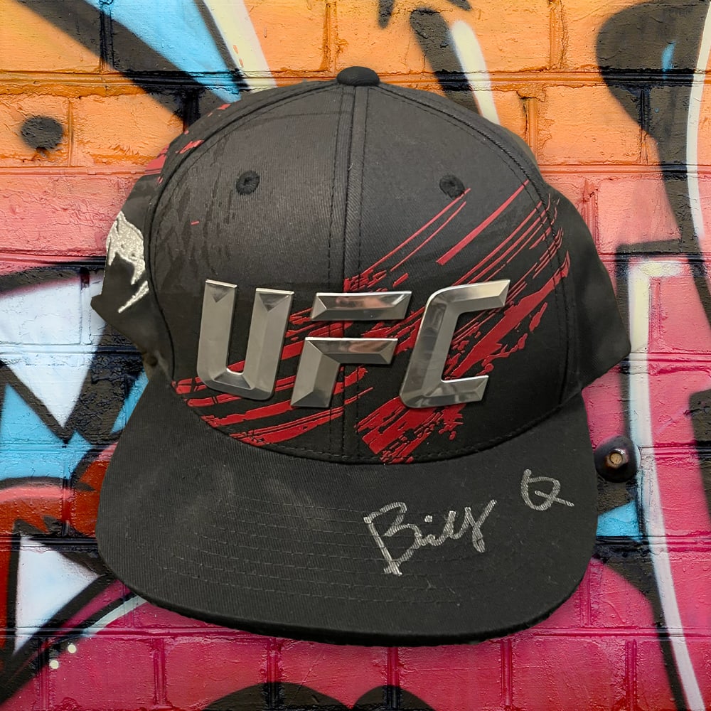 Official UFC Hat, Signed by Billy Quarantillo