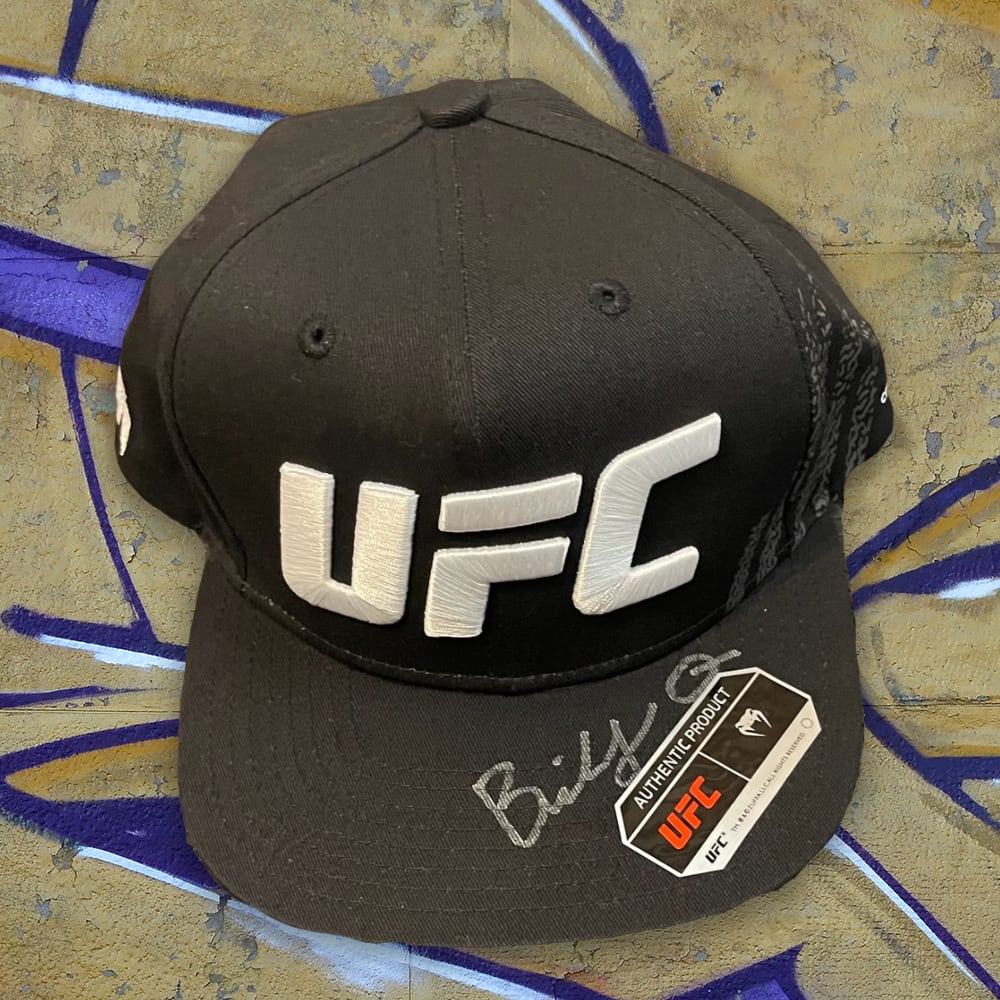 Official UFC Hat, Signed by Billy Quarantillo