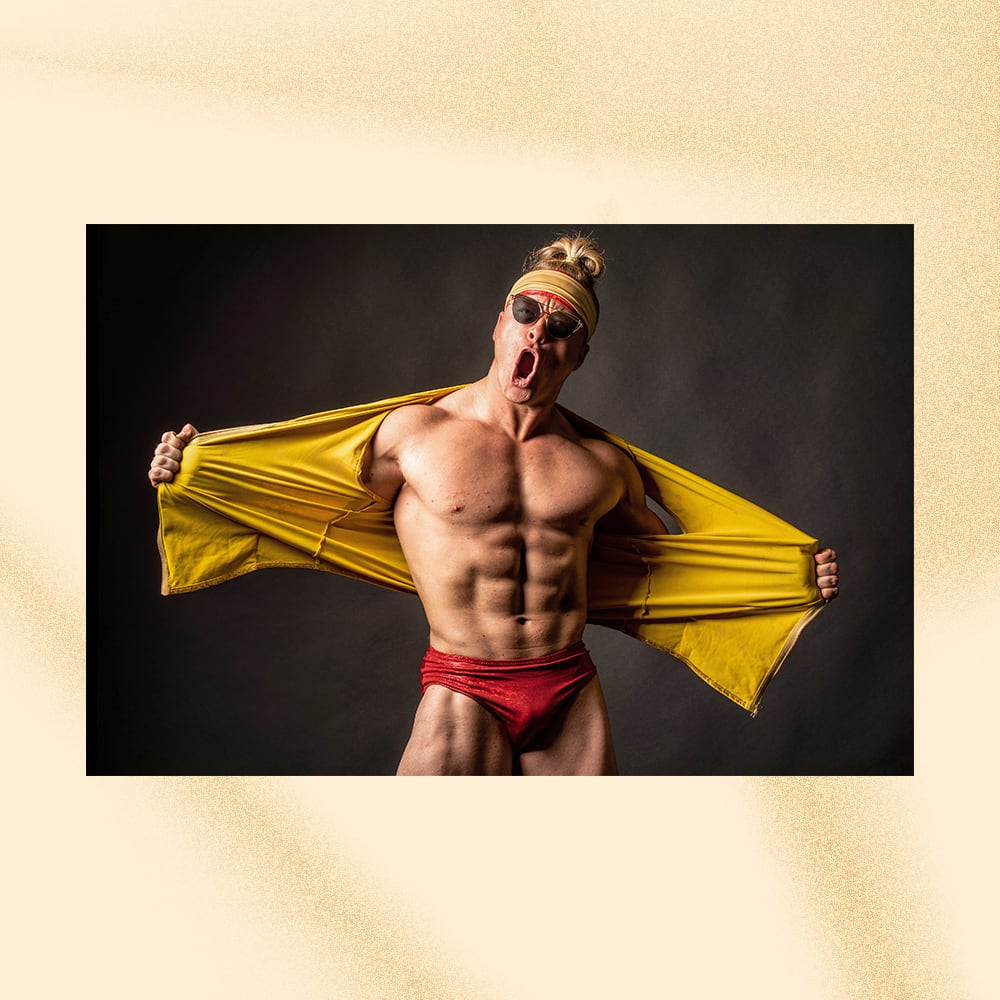 Andreas "The Golden Boy" Ziegler Autographed Poster