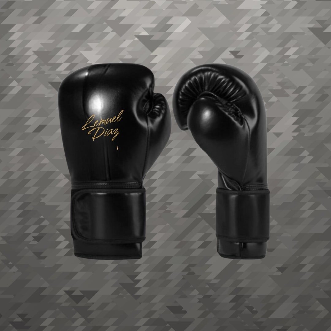 Lemuel Diaz Autographed Boxing Gloves