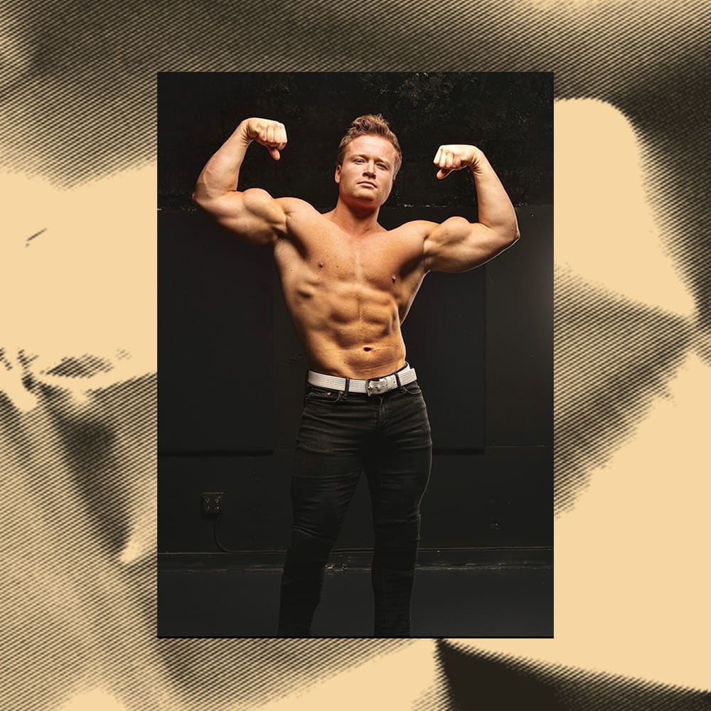 Andreas "The Golden Boy" Ziegler Autographed Poster