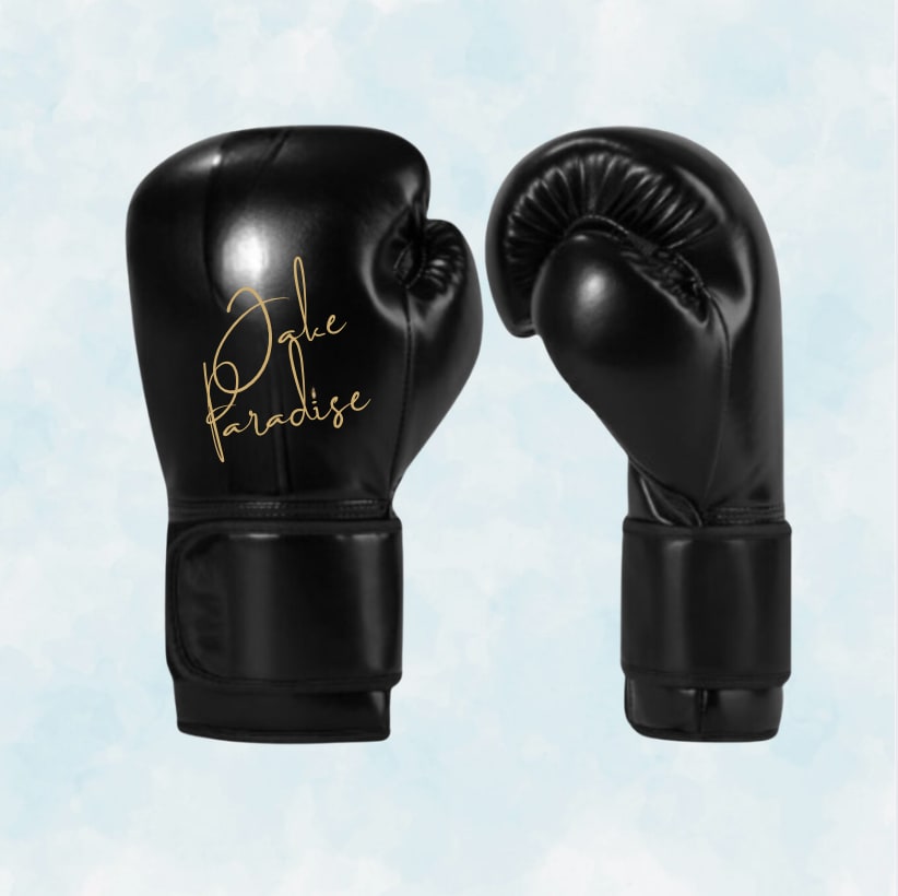 Jake Paradise Autographed Boxing Gloves