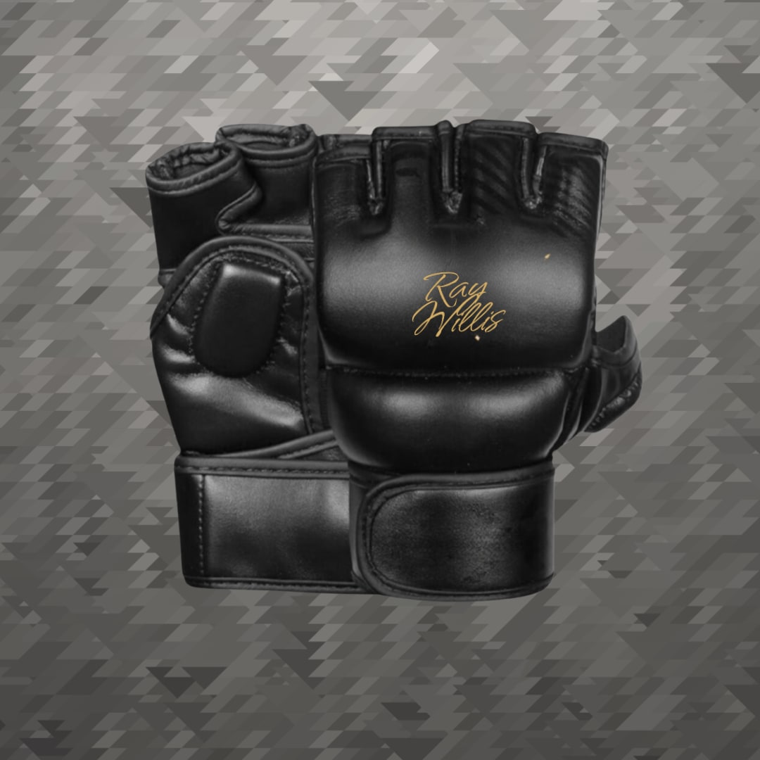 Ray "BigDaddy" Willis Autographed MMA Gloves
