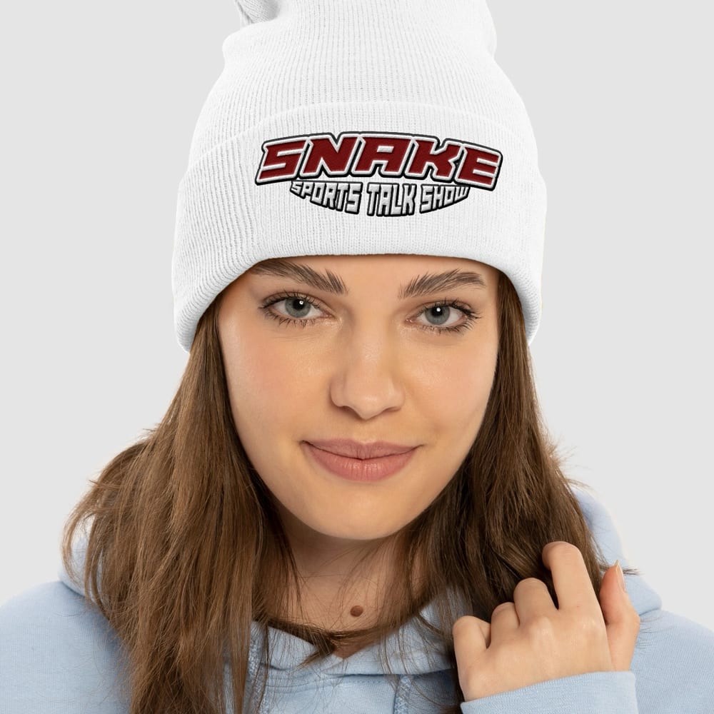 Snake Sports Talk Show Cuffed Beanie