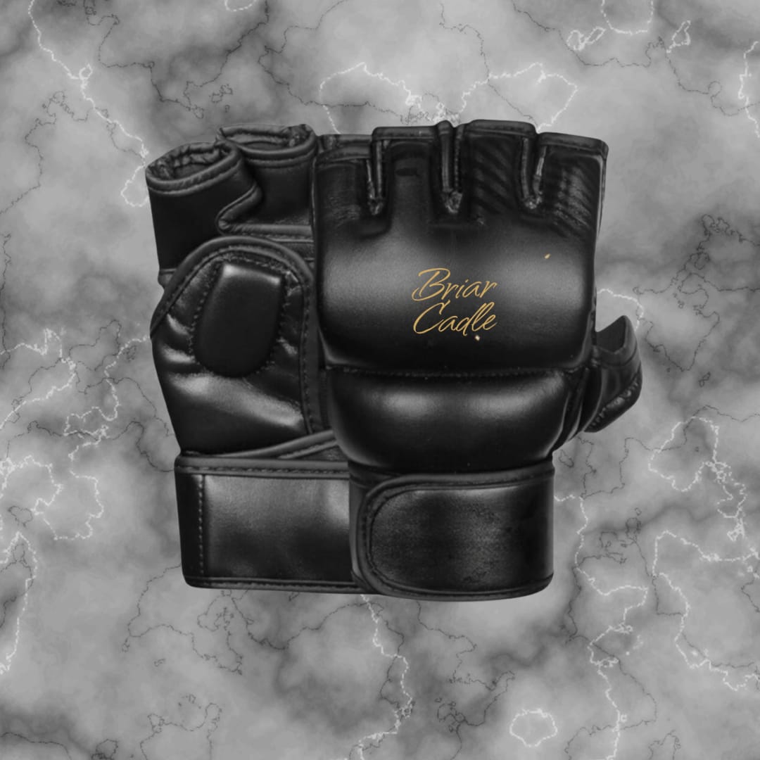 Briar Cadle Autographed MMA Gloves