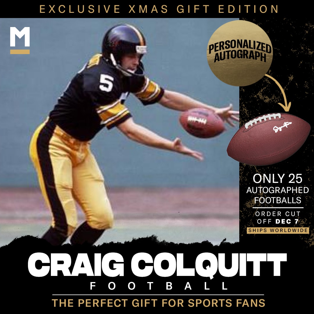 Craig  Colquitt Autographed Football