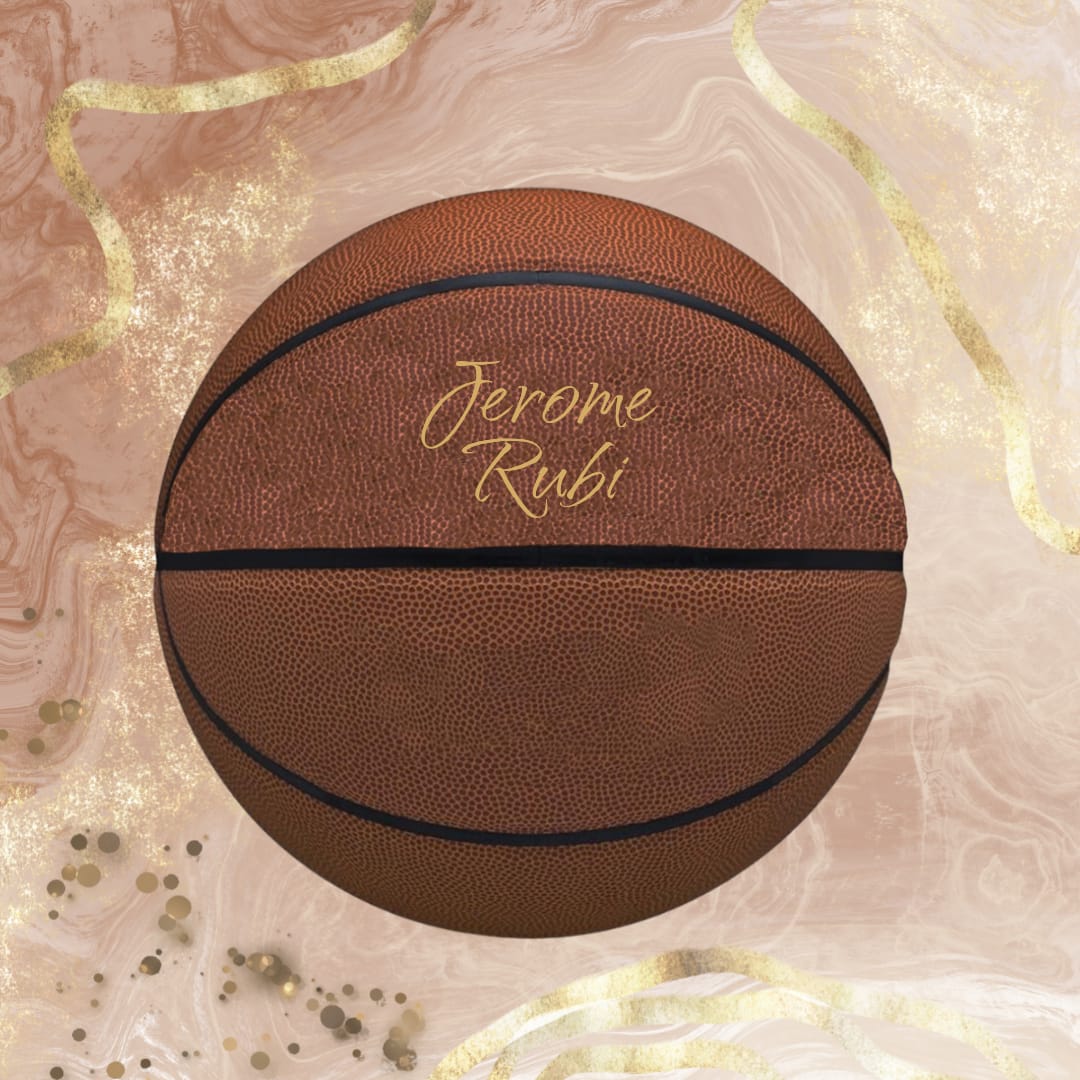 Jerome "Rizzo" Rubi Autographed Basketball