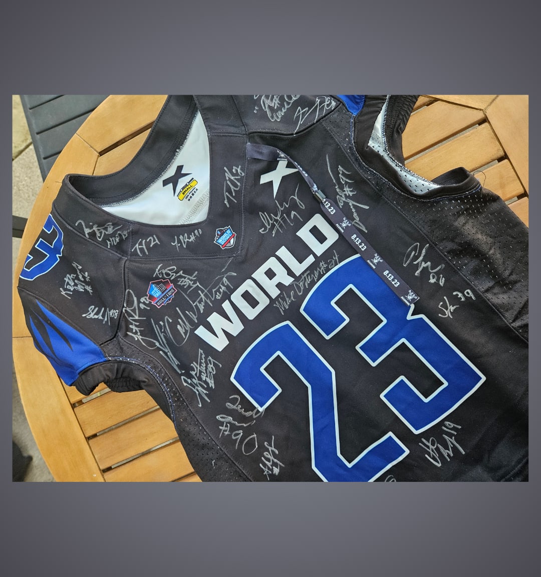 Autographed Raiders Alumni Jersey 2023 - Starting at $500