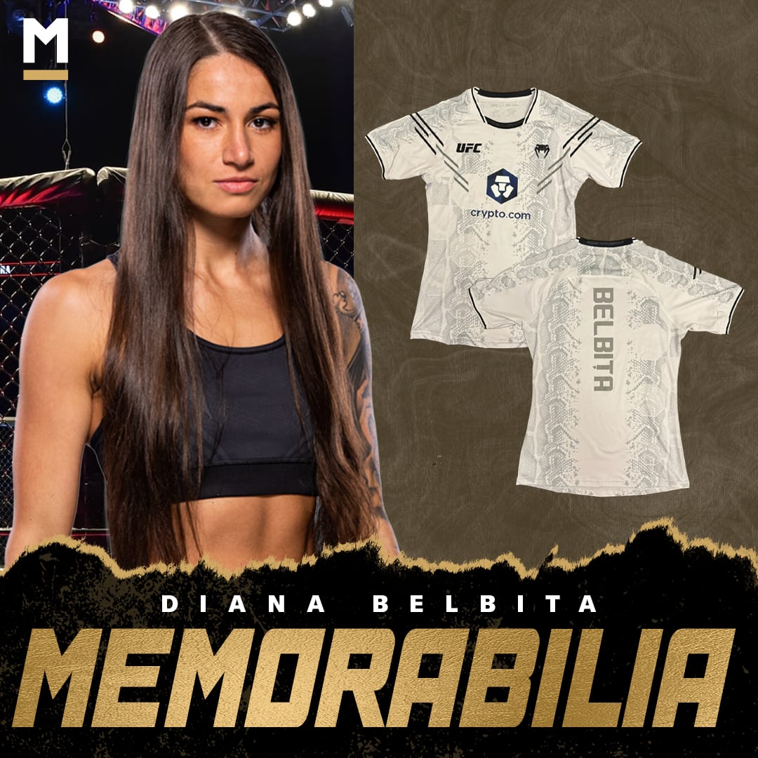 Diana Belbita's Fight-Week Exclusive: Walkout T-Shirt Auction!