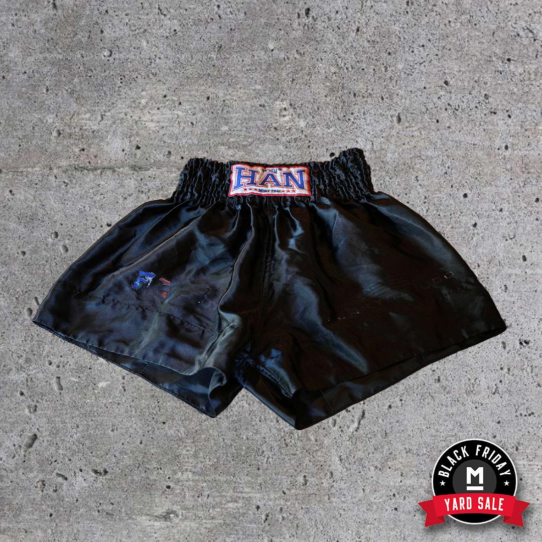 Henry Cejudo Legacy Fight Worn HAN Muay Thai Shorts