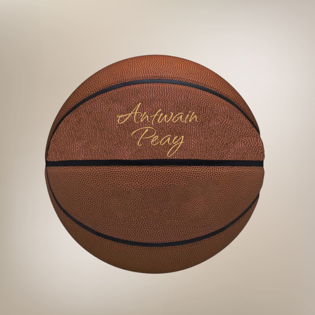 Antwain Peay Autographed Basketball