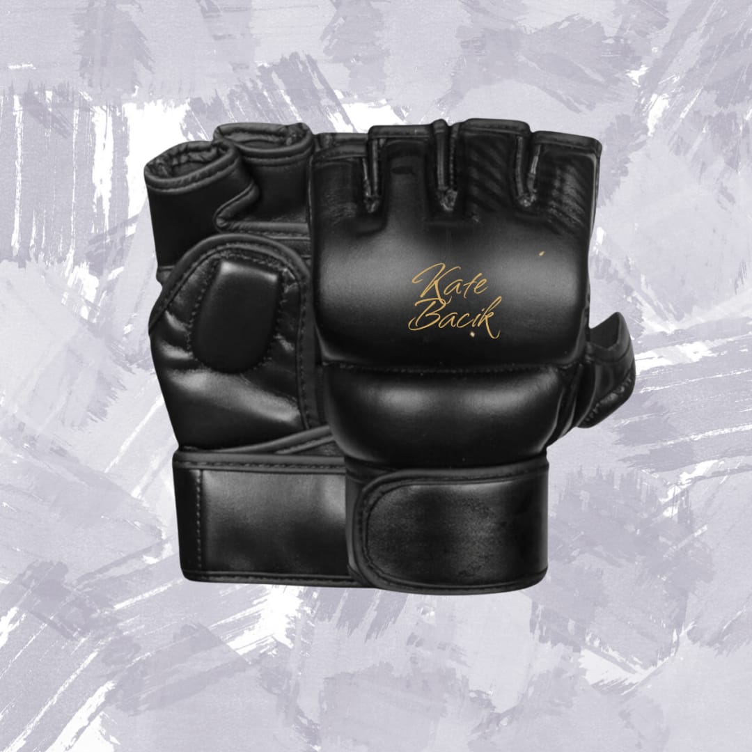 Kate Bacik Autographed MMA Gloves
