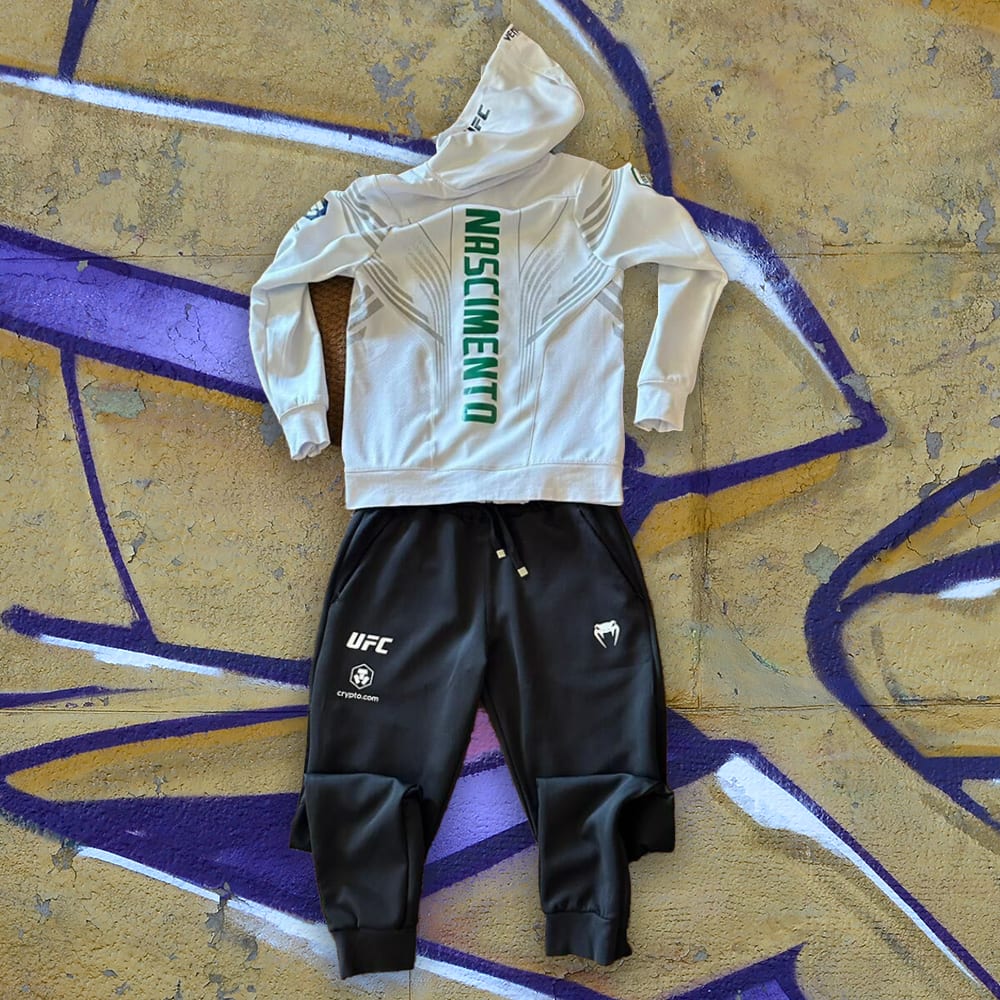 Official UFC Tracksuit, Worn & Signed by Allan Nascimento
