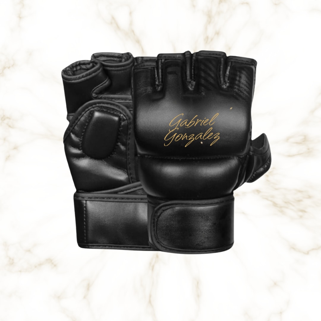 Gabriel Gonzalez Autographed MMA Gloves