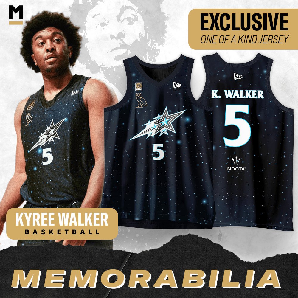 Kyree Walker Exclusive One-of-a-Kind Jersey