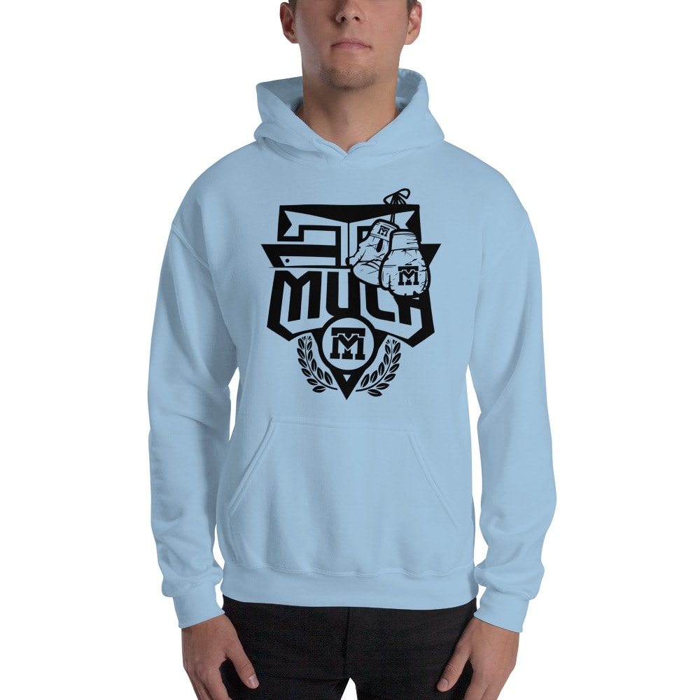 Roney "Too Much" Hines Men's Hoodie, Black Logo
