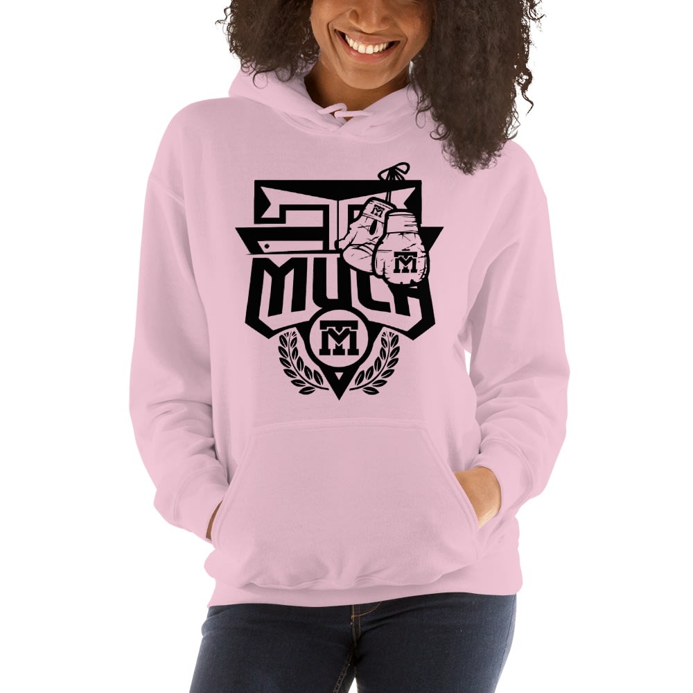 Roney "Too Much" Hines Women's Hoodie, Black Logo