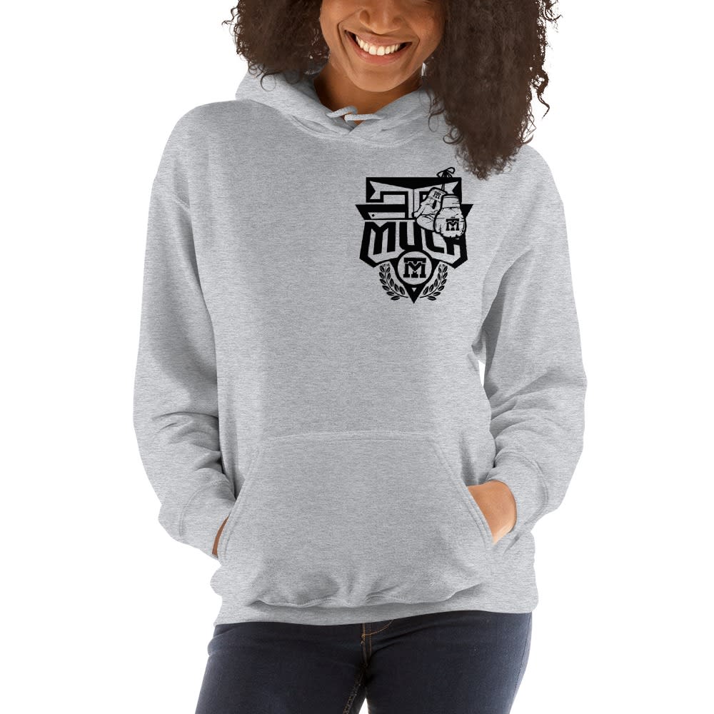 Roney "Too Much" Hines Women's Hoodie, Black Mini Logo