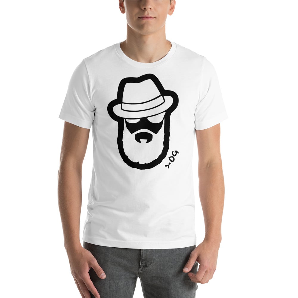 3xOG by Otis Griffin Men's T-Shirt, Black Logo