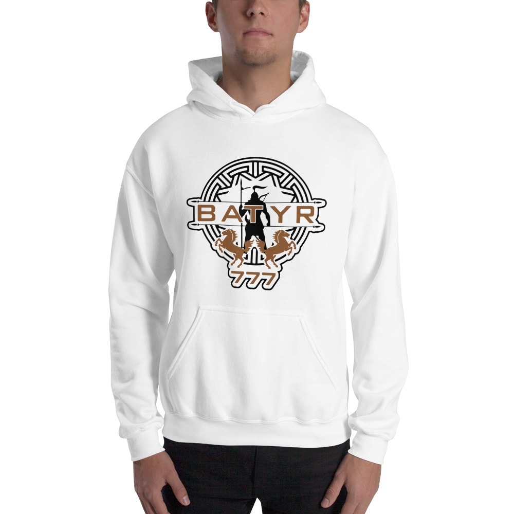 Batyr Jukembayev, Hoodie, Dark Logo