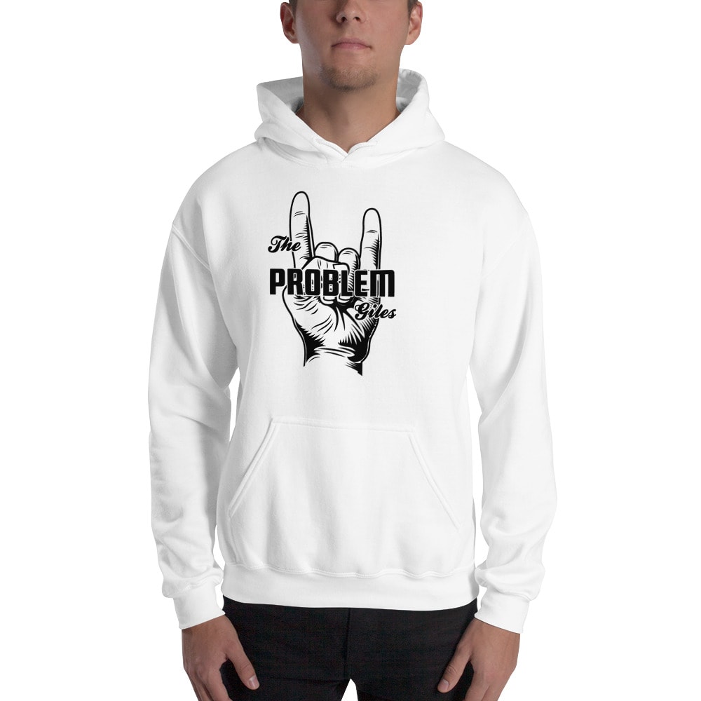 "The Problem" by Trevin Giles, Men's Hoodie, Black Logo