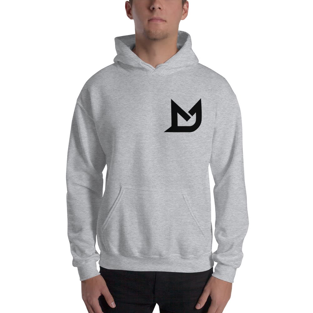 Michael Johnson Hoodie, Black Mini Logo