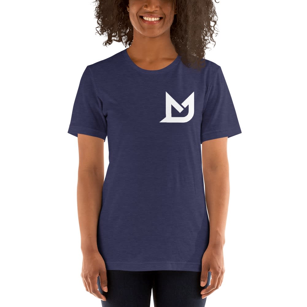 Michael Johnson Women's T-Shirt, White Mini Logo