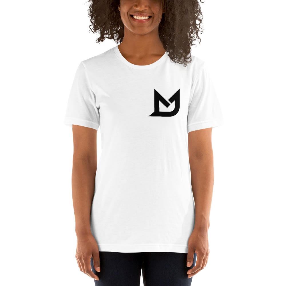 Michael Johnson Women's T-Shirt, Black Mini Logo