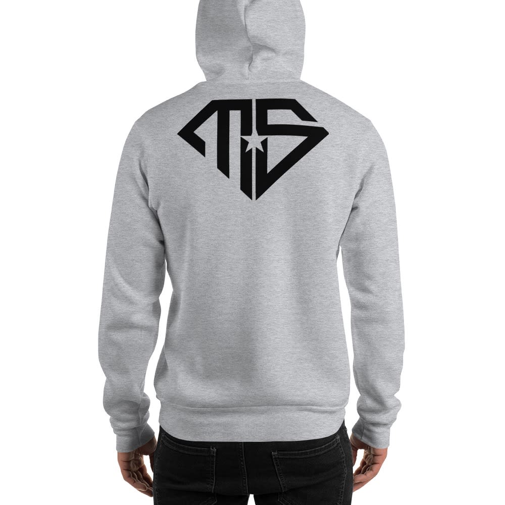 MS by Mickel Spencer Hoodie, Black Logo