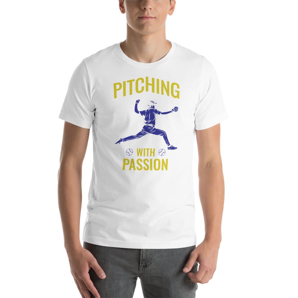 Pitching with Passion by Zachary Love T-Shirt
