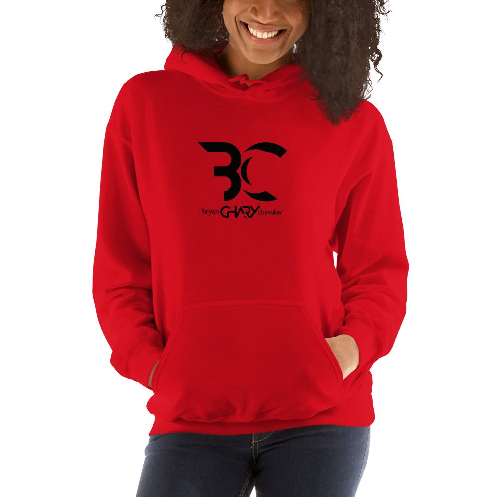  Bryan “Chary” Chevalier Women’s Hoodies, Black Logo