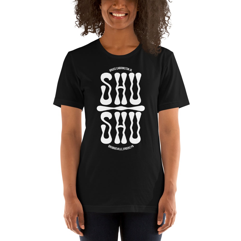 Bruce "ShuShu" Carrington, Women's T-Shirt, Light Logo