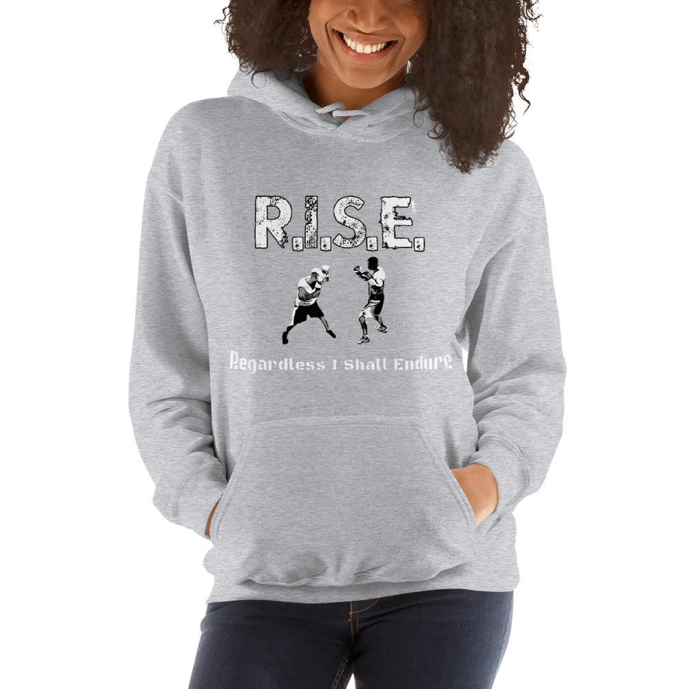 R.I.S.E. - “In The Trenches” - Women's Hoodie - by Michael Hughes