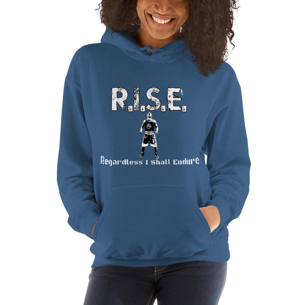 R.I.S.E. - “Embrace The Pain - Women's Hoodie - by Michael Hughes